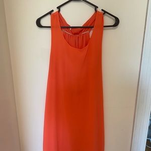 Peach sundress with a cute bow on the back!